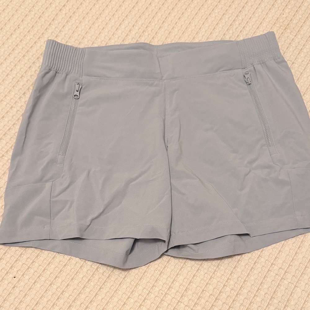 Women's Athletic Light Gray Shorts